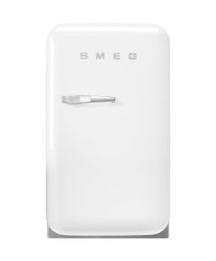 SMEG FAB5RWH5 50's Style Aesthetic White Ledusskapis 72.5cm