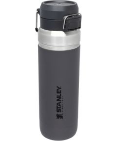 Stanley Termopudele The Quick Flip Water Bottle Go 1,06L tumši pelēka