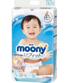 Moony Autiņi L, 9-14 kg, 54 gab