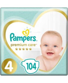 Pampers Autiņi Premium Care 4, 9-14 kg, 104 gab. Autiņbiksītes