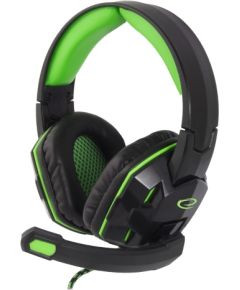Stereo headphones with microphone for gamers Esperanza EGH380