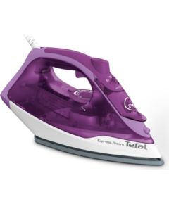 Tefal FV2836 Dry & Steam iron Ceramic soleplate 2400 W Purple, White Gludekļi un sistēmas