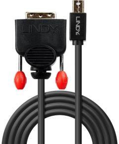 CABLE MINI DP TO DVI 2M/BLACK 41952 LINDY