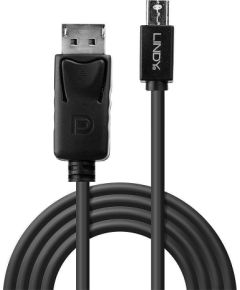 CABLE MINI DP TO DP 3M/BLACK 41647 LINDY