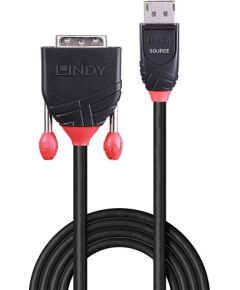 CABLE DISPLAY PORT TO DVI-D 1M/BLACK 41490 LINDY