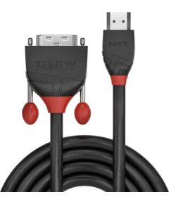 CABLE HDMI-DVI 3M/BLACK 36273 LINDY