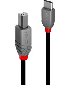 CABLE USB2 C-B 3M/ANTHRA 36943 LINDY