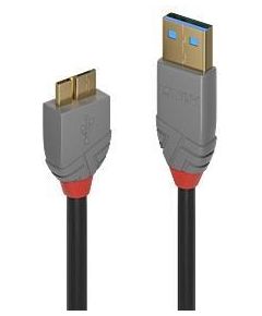 CABLE USB3.2 A TO MICRO-B 2M/ANTHRA 36767 LINDY