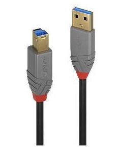 CABLE USB3.2 A-B 2M/ANTHRA 36742 LINDY