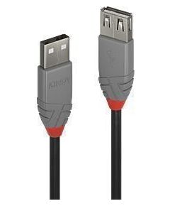 CABLE USB2 TYPE A 5M/ANTHRA 36705 LINDY