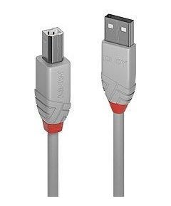CABLE USB2 A-B 5M/ANTHRA GREY 36685 LINDY