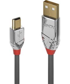 CABLE USB2 A TO MINI-B 3M/CROMO 36633 LINDY