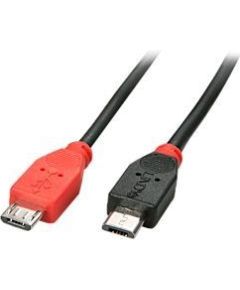 CABLE USB2 MICRO-B OTG 0.5M/31758 LINDY