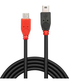 CABLE USB2 MICRO-B TO MINI-B/0.5M 31717 LINDY