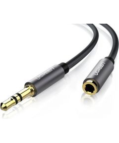 UGREEN AV118 AUX jack audio extender 3.5 mm, 2m (black)