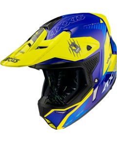 Axxis Helmets, S.a Wolf Star Track (S) C17 MatBlue ķivere