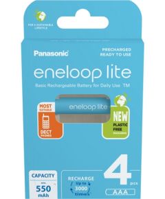 Panasonic eneloop rechargeable battery Lite AAA 4BP