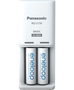 Panasonic eneloop зарядное устройство BQ-CC50 + 2x2000mAh