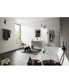 Hansgrohe rokas duša Rainfinity 100 1jet, matēta melna