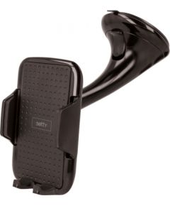 Setty U16 Универсальное автомобильное крепление для приборной панели и лобового стекла для крепления телефона экраном 4-6,5 фиксация Черный