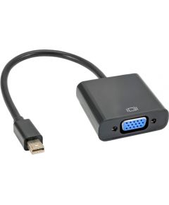 Akyga AK-AD-39 video cable adapter 0.15 m Mini DisplayPort VGA (D-Sub) Black