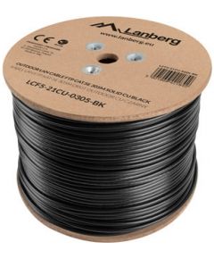 Lanberg LCF5-21CU-0305-BK networking cable 305 m Cat5e F/UTP (FTP) Black