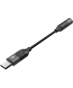 UNITEK M1204A mobile phone cable Black 0.1 m USB C 3.5mm