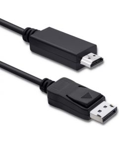Qoltec 50441 DisplayPort v1.1 male | HDMI male | 4K | 2m