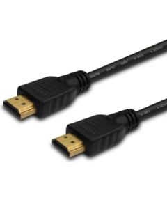 SAVIO HDMI (M) Cable, 20m, black, gold tips, v1.4 high speed, ethernet/3D CL-75