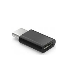 Savio AK-31 / B cable interface/gender adapter Micro USB USB 3.1 Typ C Black