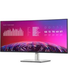 LCD Monitor|DELL|U3821DW|37.5"|Business/Curved/21 : 9|Panel IPS|3840x1600|21:9|Matte|5 ms|Speakers|Swivel|Height adjustable|Tilt|210-AXNT_273738976