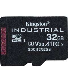 Kingston Industrial MicroSDHC 32 GB Class 10 UHS-I/U3 A1 V30 (SDCIT2/32GBSP)