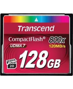 Transcend 800x Compact Flash 128 GB  (TS128GCF800)
