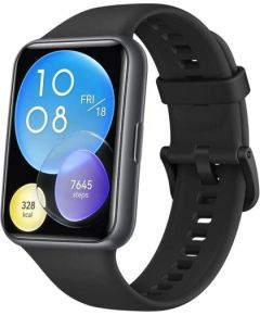 HUAWEI Watch Fit 2 Active Midnight Black Sporta pulkstenis