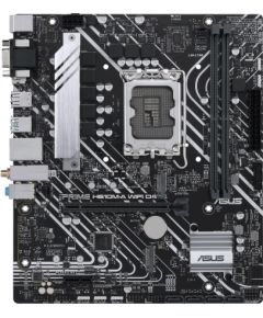 Asus PRIME H610M-A WIFI D4 Processor family Intel, Processor socket  LGA1700, DDR4 DIMM, Memory slots 2, Supported hard disk drive interfaces 	SATA, M.2, Number of SATA connectors 4, Chipset  Intel H610, mATX