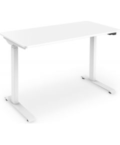 Digitus Electric height adjustable desk, 73 - 123 cm, Maximum load weight 50 kg, Metal, White