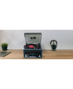Muse Turntable Micro System With Vinyl Deck MT-112 NB USB port