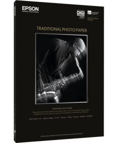 Epson EpsonTraditional Photo Paper A4, 25-sheets Epson Foto ķīmija un papīrs 