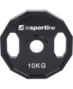 Gumijota svaru ripa 50 mm inSPORTline Ruberton 10 kg Hanteles