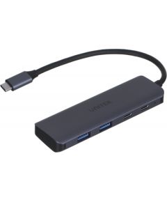 UNITEK HUB USB-C 3.1, 2X USB-A, 2X USB-C, 5 GBPS