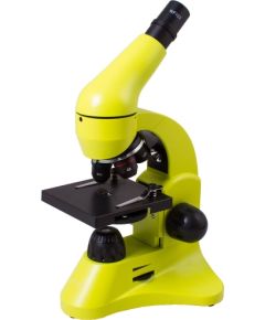 Микроскоп Levenhuk Rainbow 50L Лайм 40x - 800x с экспериментальным комплектом K50