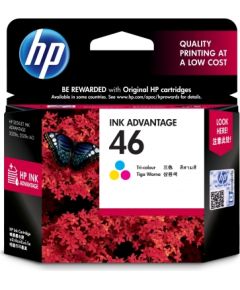 HP 46 Original Cyan,Magenta,Yellow 1 pc(s)