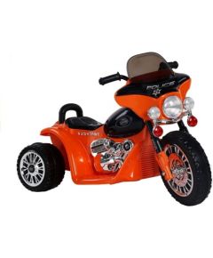 Elektriskais policijas motocikls "JT568", oranžs