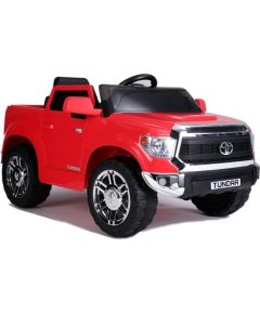 Bērnu vienvietīgs elektromobilis "Toyota Tundra", sarkana lakota