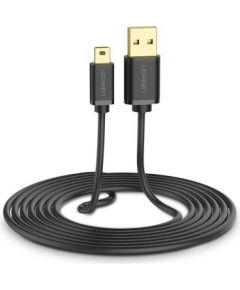 Ugreen USB - mini USB cable 480 Mbps 2 m black (US132 30472)