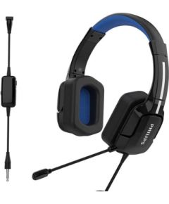 Philips Gaming headset TAGH301BL/00  Microphone, Black/Blue, Wired