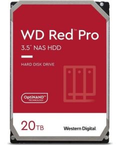 Hard drive HDD Western Digital WD Red Pro 20 TB WD201KFGX