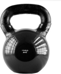 Svara bumba ar gumijas pārvalku KNV 24 KG HMS (black)