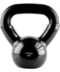 Svaru bumba ar gumijas pārklājumu KNV 6 KG HMS (black)