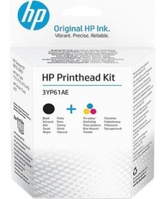 Комплект печатающей головки HP GT52 (3YP61AE), черный/трехцветный